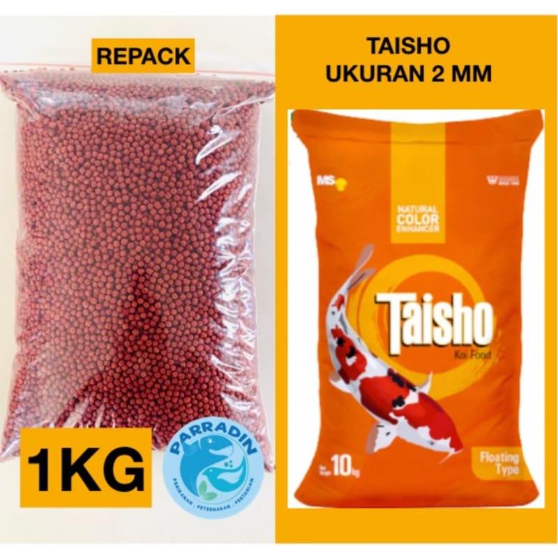 Jual Pakan Pelet Makanan Ikan KOI TAISHO Special 1KG Ukuran 2MM Shopee Indonesia