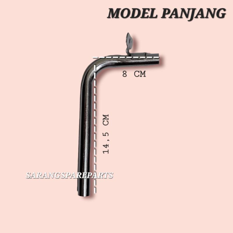 Jual Pipa L Cerobong Api Lilin Model Rinnai Tungku Dudukan Burner