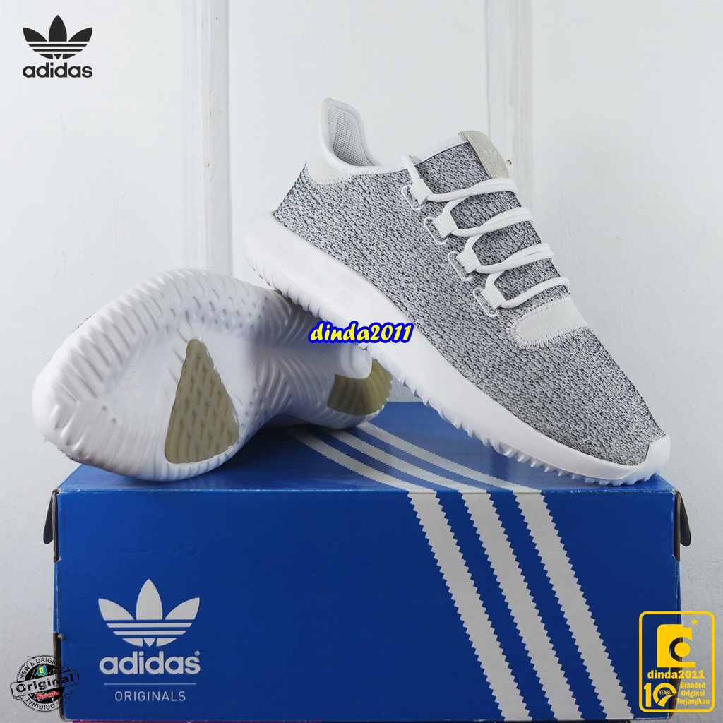 Sepatu ADIDAS TUBULAR SHADOW Grey ORIGINAL Resmi CQ0928 Sneakers Training Sport Shoes