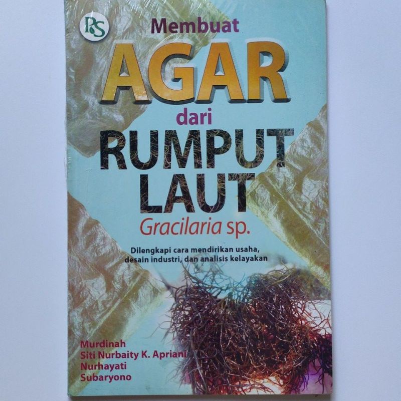 Jual Buku Resep Masak - Membuat Agar Dari Rumput Laut Gracilaria Sp ...