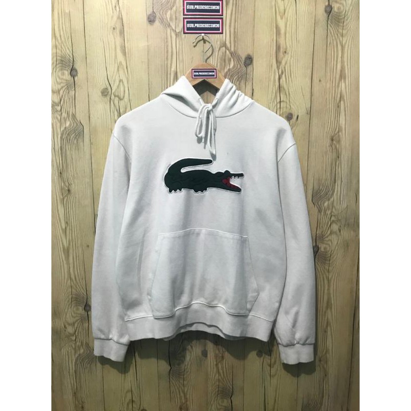 Harga hoodie best sale lacoste big logo