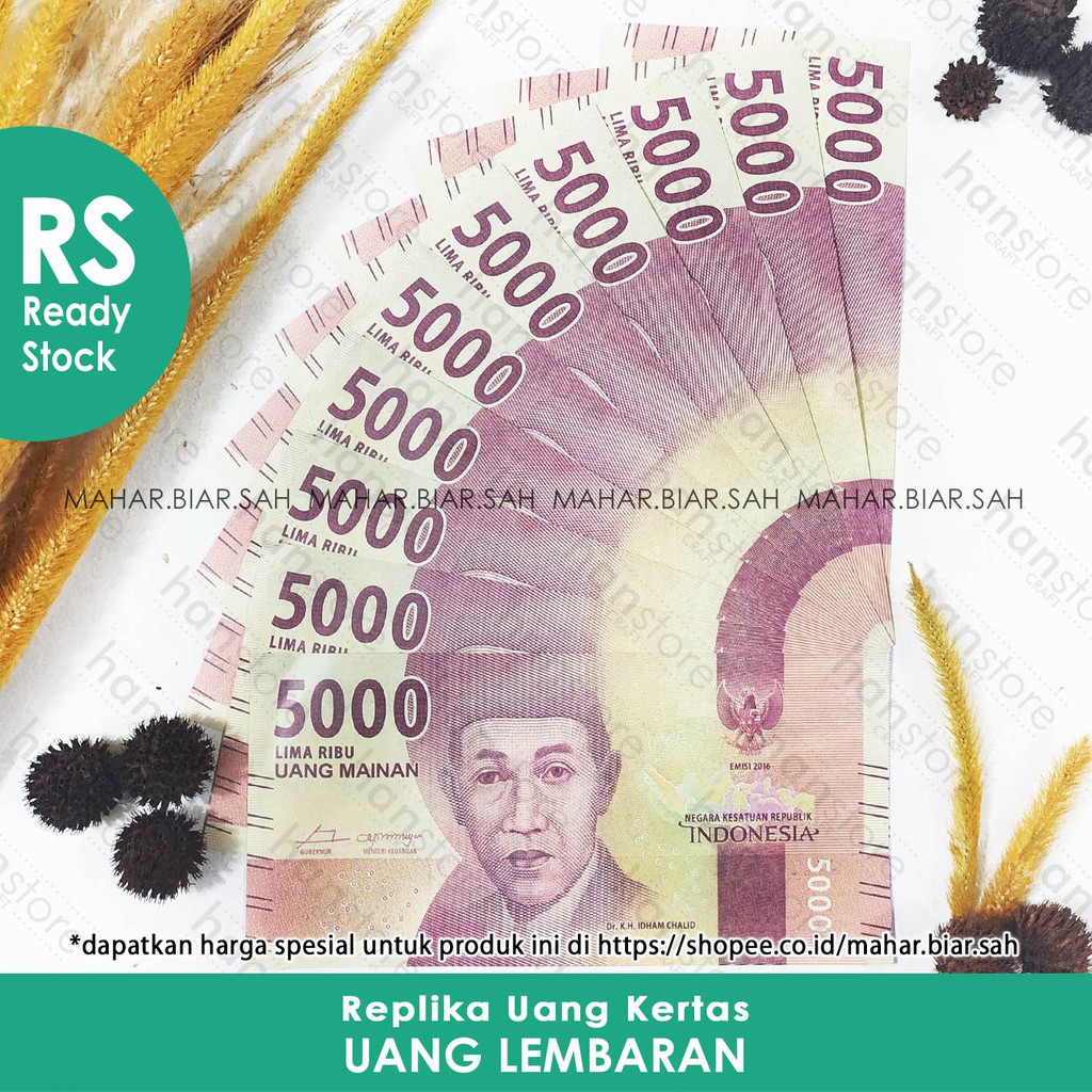 Jual RS 10 lembar Replika Uang Kertas Versi / Model Lama Emisi 2016 ...