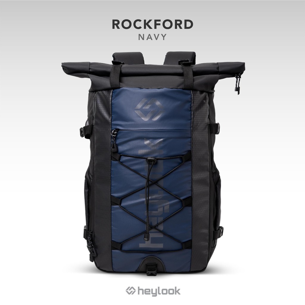 Jual HEYLOOK Official - Backpack ROCKFORD Tas Ransel Laptop Waterproof ...