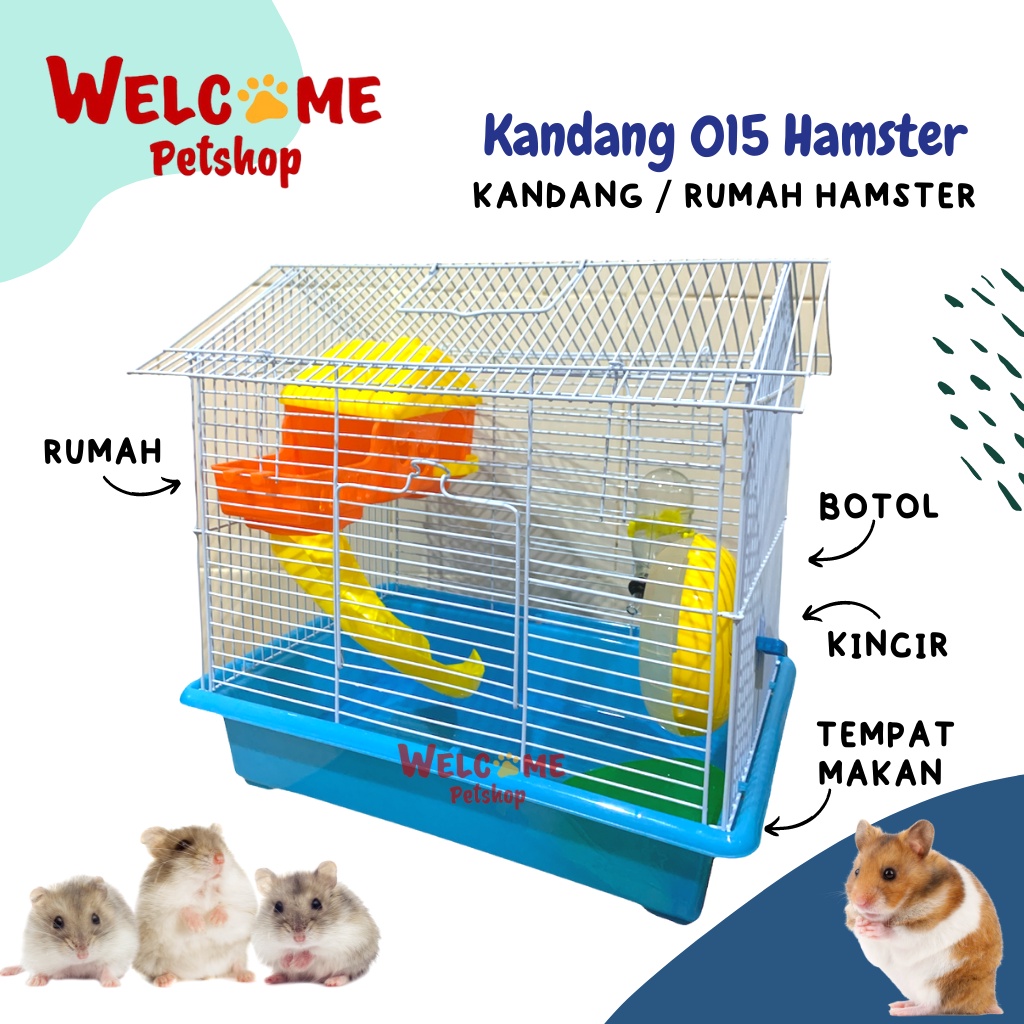 Jual Kandang Hamster 015# / Kandang Hamster / Rumah Hamster | Shopee ...