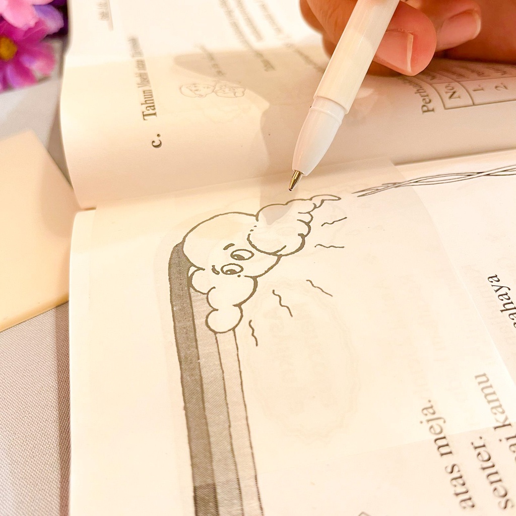 Jual SLIM STICKY NOTES / STICK MARKER / PEMBATAS BUKU / MEMO PAD MINI ...