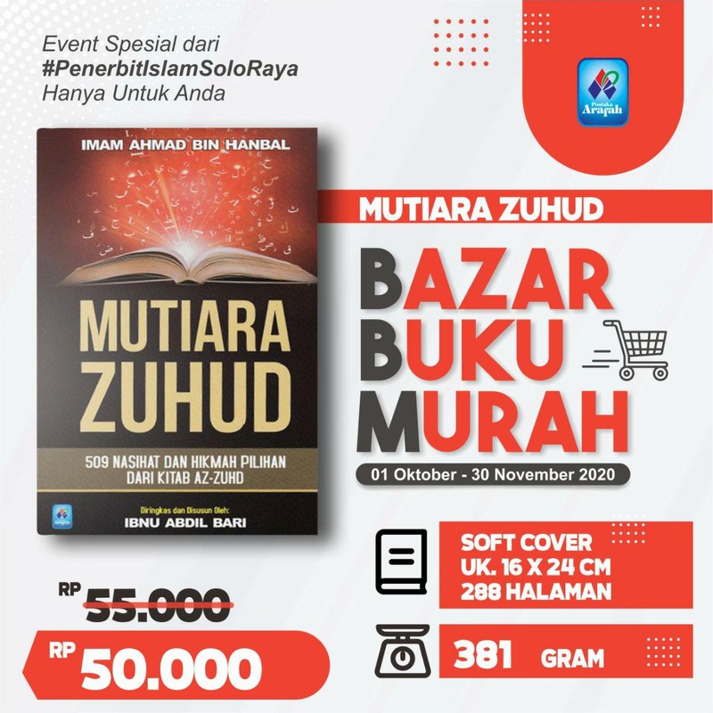 Jual Pustaka Arafah Mutiara Zuhud 509 Nasihat dan Hikmah Pilihan Dari