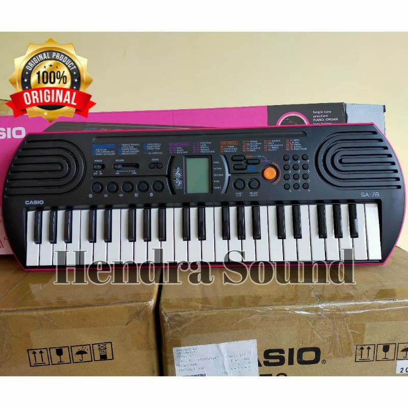 Jual Keyboard Casio SA 78 (Keyboard Anak) Shopee Indonesia