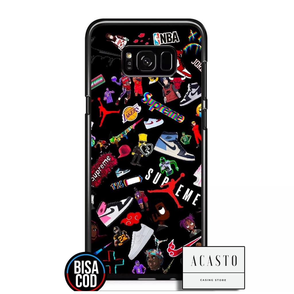 Jual Acasto Case Samsung S8 S8 Motif Fashion Aesthetic Grafity 002 Art Theme Unik Keren Custom