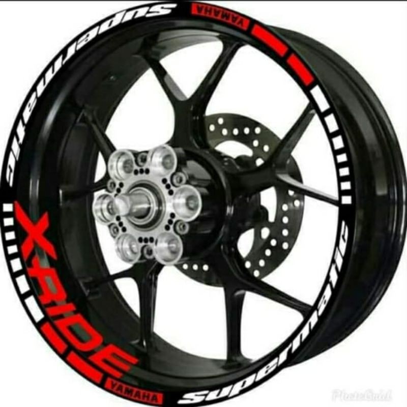 Jual Stiker VELG Yamaha X-RIDE | Shopee Indonesia