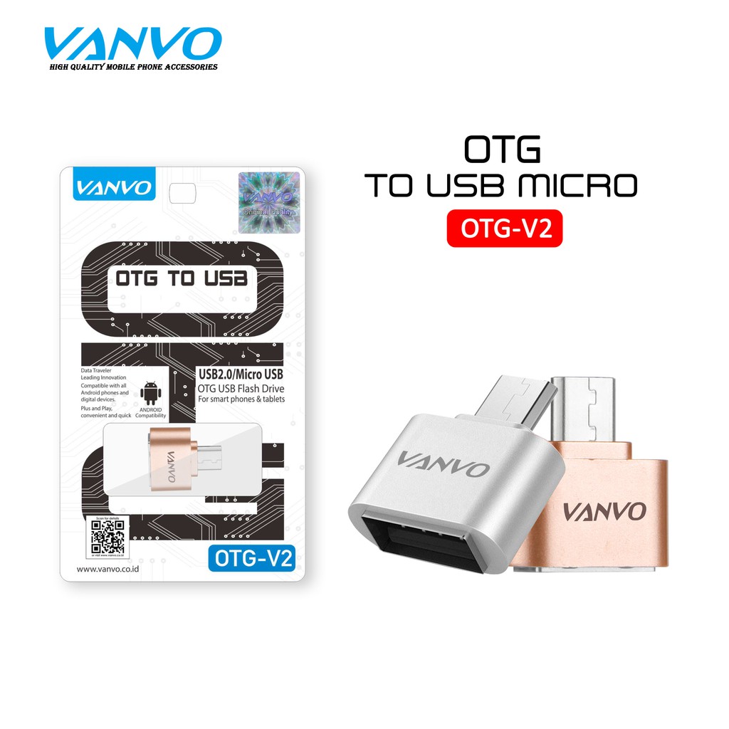 Jual Vanvo OTG Micro USB V2 (Micro) | Shopee Indonesia