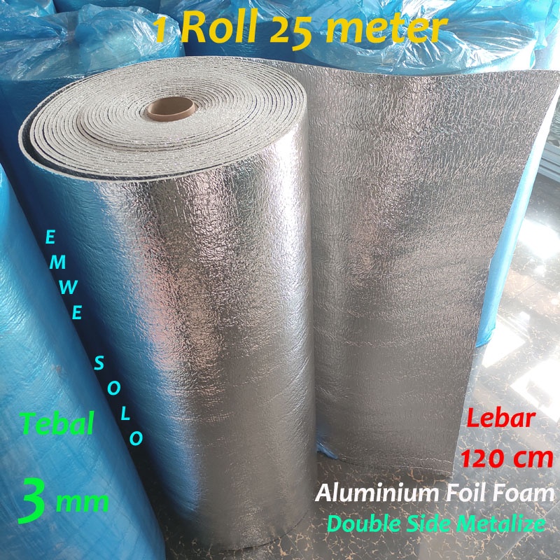 Jual Roll Lebar Cm Thermal Foam Aluminium Busa Foil Rfb Rfp