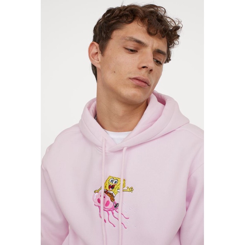 H and hotsell m spongebob hoodie