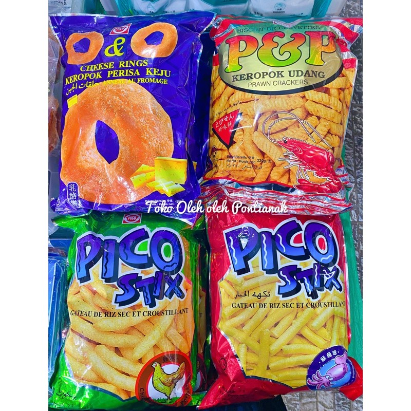 Jual Snack Jadul Impor/ Pico Stix/ Cheese Ring- Chiki Ball/ Kerupuk ...