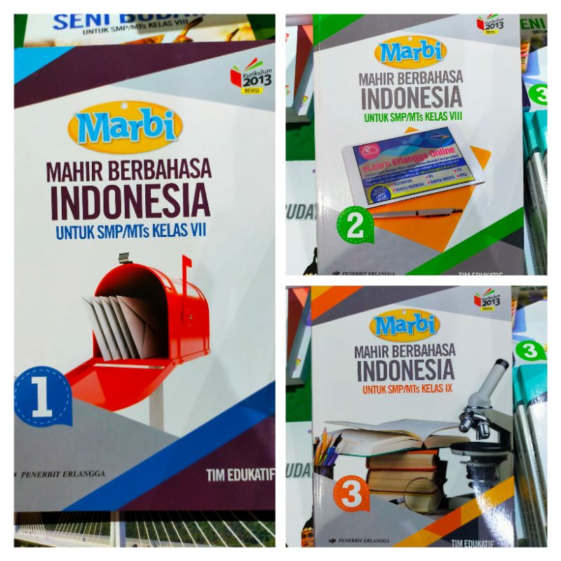 Jual Buku Pelajaran SMP : Marbi Mahir Berbahasa Indonesia Untuk SMP/MTs ...