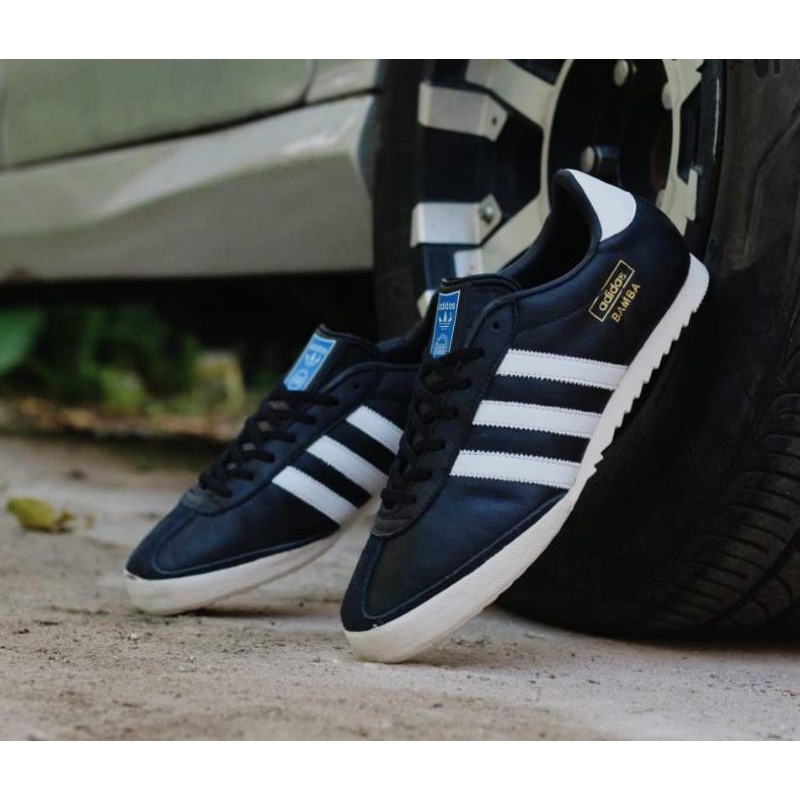 Adidas hot sale bamba black