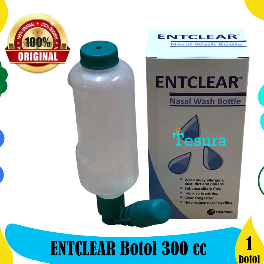 Jual ENTClear Nasal Wash Bottle 300ml - Botol ENTClear | Shopee Indonesia
