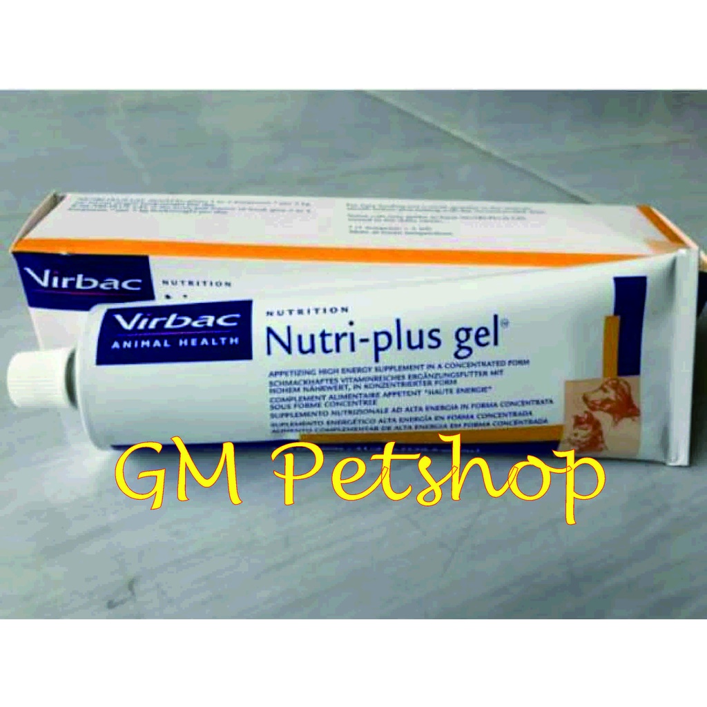 Jual Nutriplus Gel 120gr Vitamin Kucing dan Anjing / VIRBAC Nutriplus