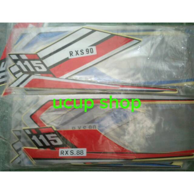 Jual Striping rxs tahun 1988-1990 komplit tinggal pasang PNP | Shopee ...