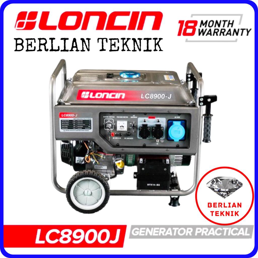 Jual Gasoline Generator Mesin Genset Bensin Loncin Lc Watt Shopee Indonesia