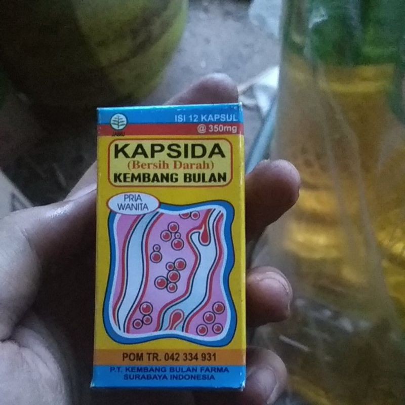 Jual KAPSIDA Kapsul Bersih Darah | Shopee Indonesia