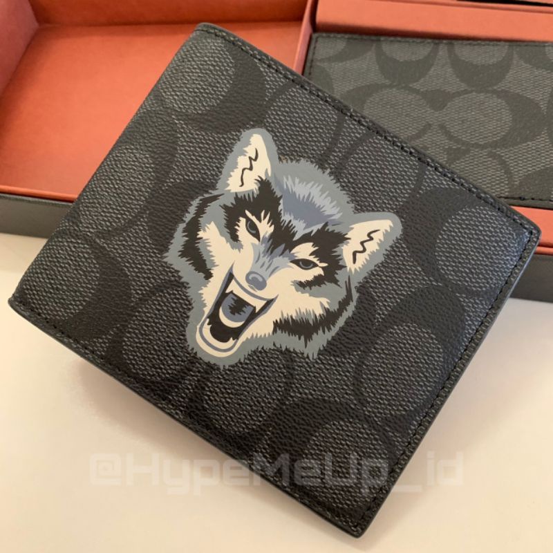 Coach wolf wallet fake vs real new arrivals