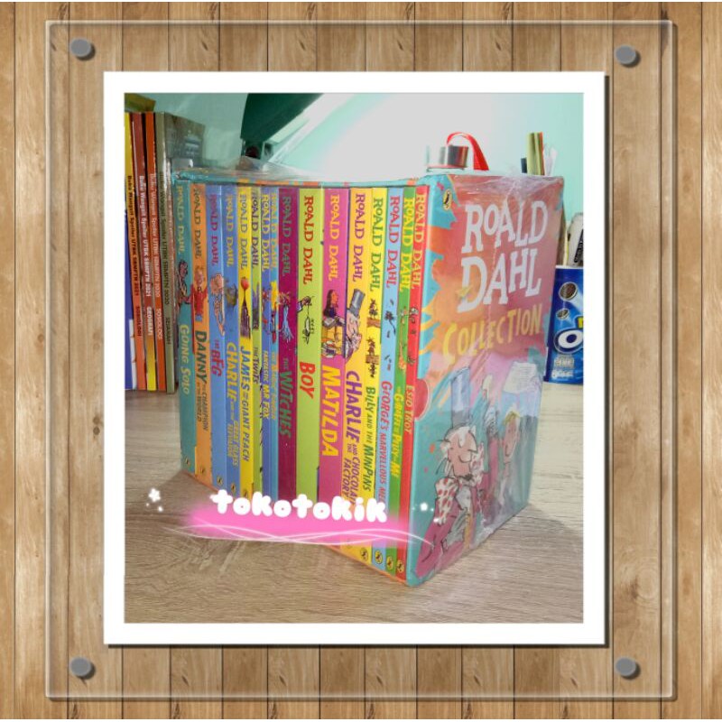 Jual Roald Dahl Collection Roald Dahl boxed set 16 buku lengkap box ...