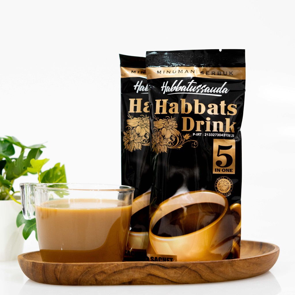 Jual Kopi Habbats Drink Minuman Pack 3 Sachet Habbatusauda Serbuk ...