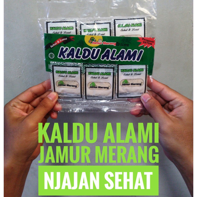 Jual Kaldu Alami Jamur Merang 30 Bungkus 3gram Shopee Indonesia