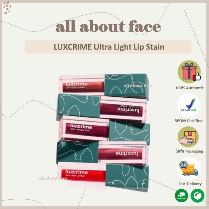 Jual LIP TINT LIP STAIN LUXCRIME ULTRA LIP STAIN ORIGINAL LIP COLOR LIP