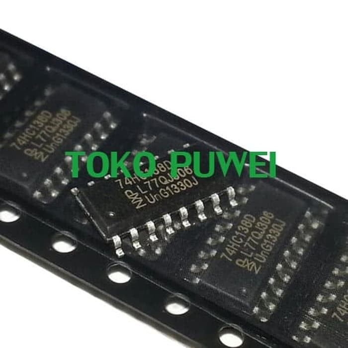Jual 74HC138D 74 HC138D 74HC138 74 HC138 3-to-8 line decoder BW90 ...