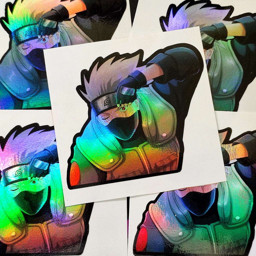 Jual STICKER STIKER HOLOGRAM ANIME -NARUTO- KAKASHI - STIKER LAPTOP ...