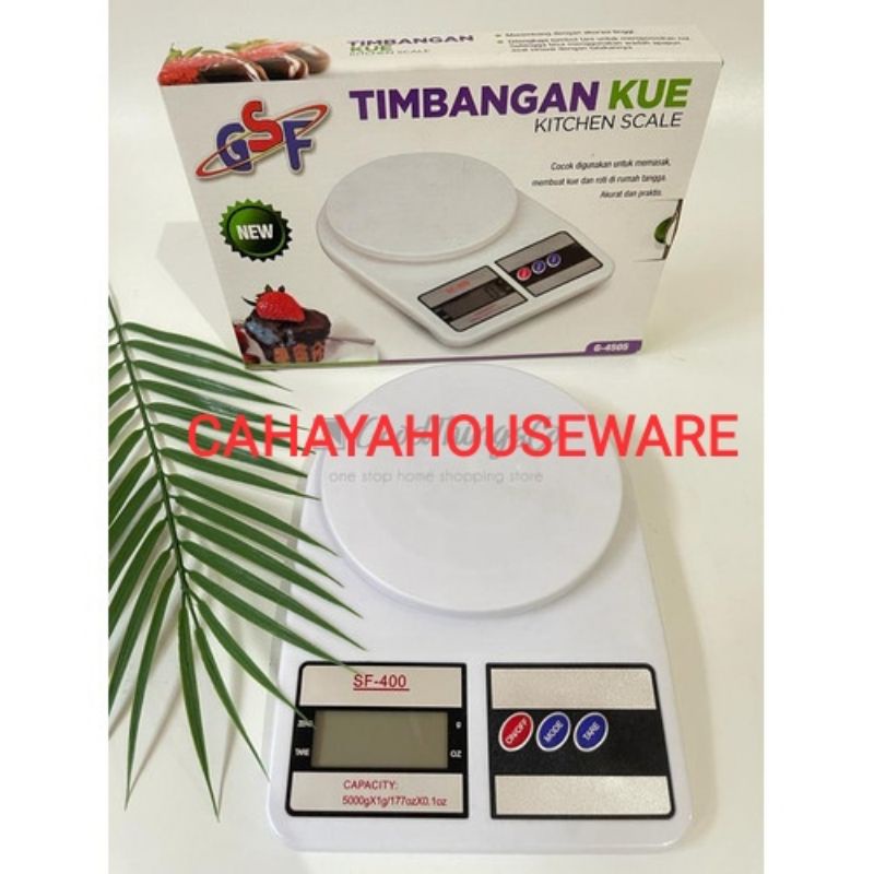 Jual Timbangan Kue Dapur Digital Kapasitas Kg Gsf Shopee Indonesia