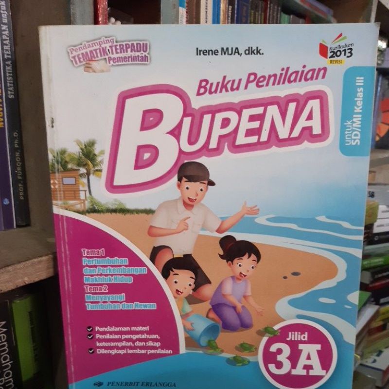 Jual BUKU PENILAYAN BUPENA JILID 3A UNTUK SD KELAS 3 | Shopee Indonesia