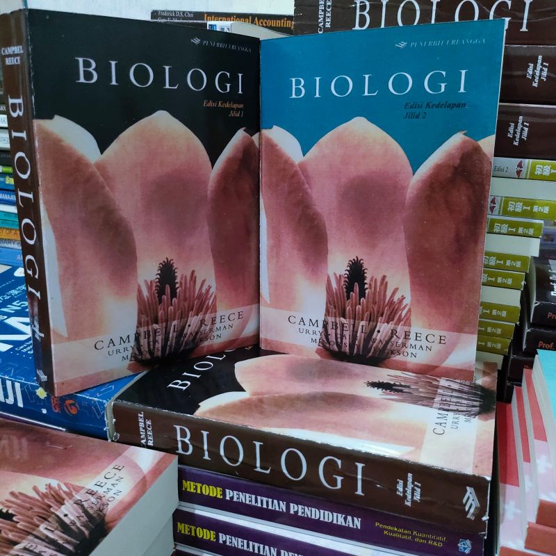 Jual Biologi Edisi 8 Jilid 1 Dan 2. Penulis:Campbell Reece (2buku ...