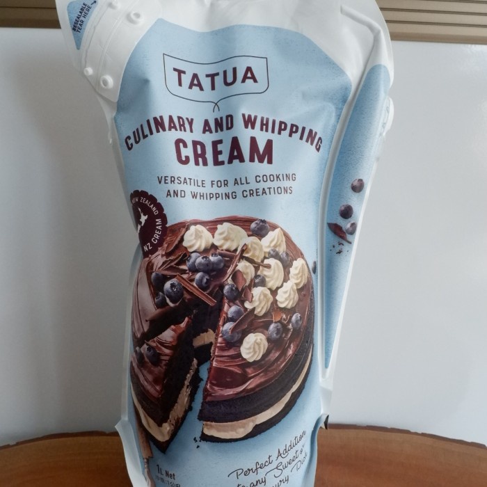 Jual culinary and whipping cream tatua 1 liter / cooking cream tatua