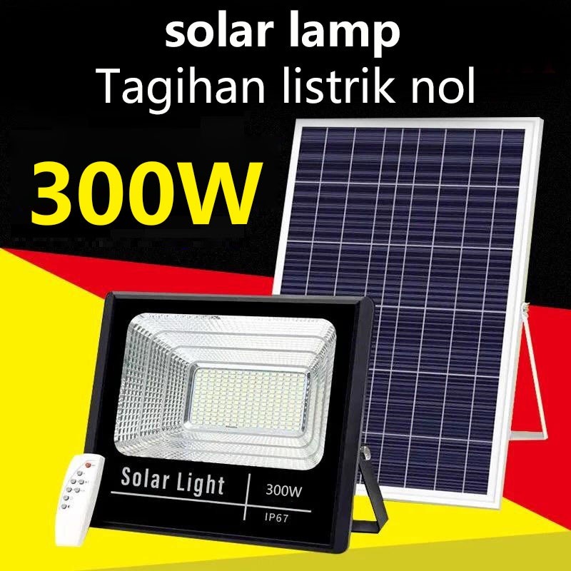 Jual Lampu LED Matahari Surya Solar Light 300W Outdoor Panel 300W ...