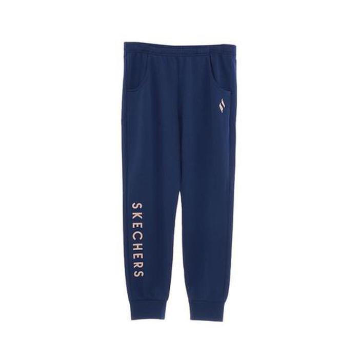 Pakaian Olahraga Wanita SKECHERS WMN JOGGER PANTS WOMEN'S PANTS NAVY