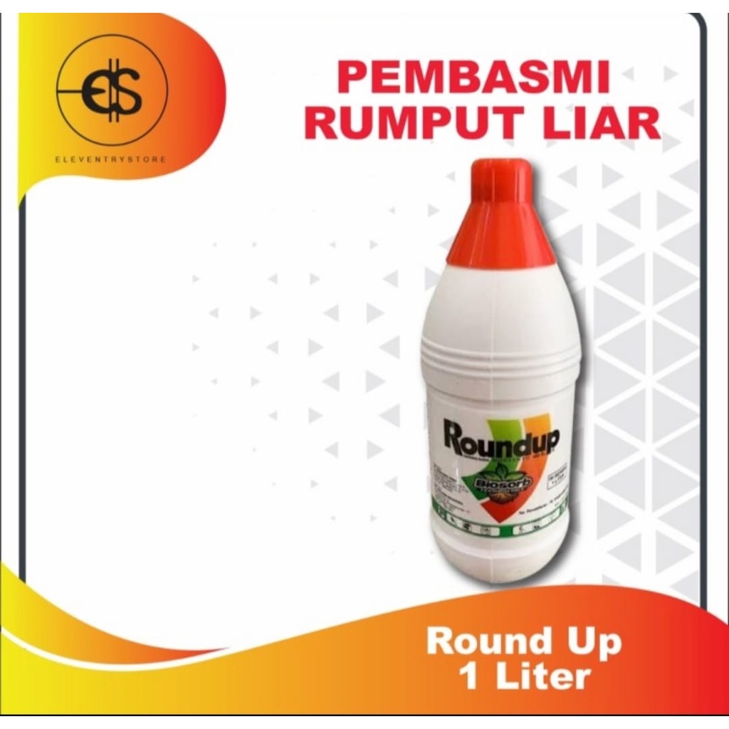 Jual Roundup 486 Sl 1 Liter Herbisida Pembasmi Rumput Liar Ilalang