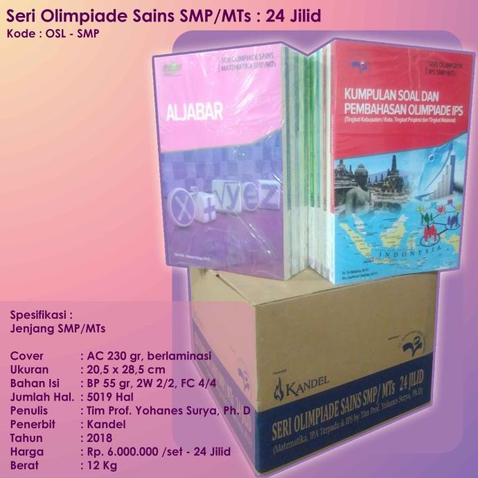 Jual Buku Olimpiade Sains Smpmts Yohanes Surya Shopee Indonesia 0454