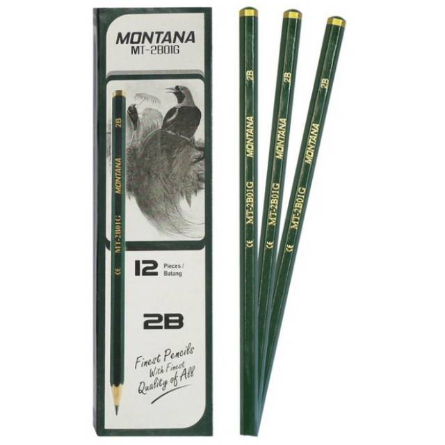 Jual Pensil 2B Montana Pencils | Shopee Indonesia