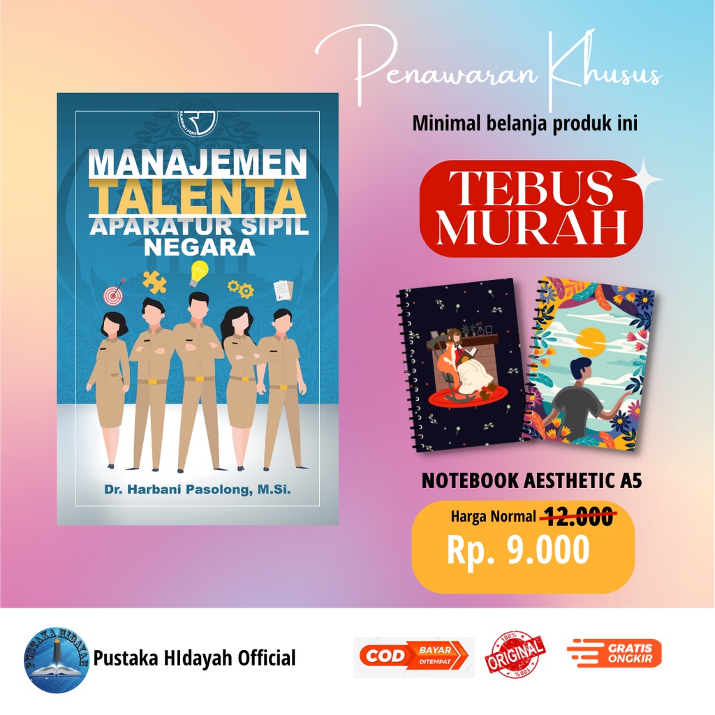 Jual Buku MANAJEMEN TALENTA APARATUR SIPIL NEGARA - DR. HARBANI ...