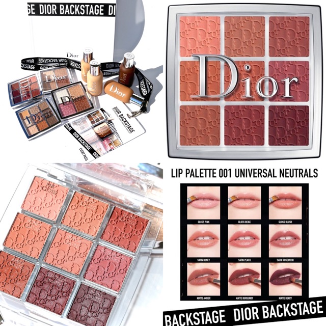 Lip palette dior best sale