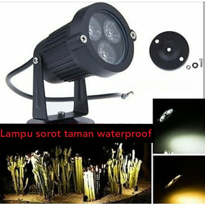 Jual Lampu Sorot Taman Waterproof Outdoor Shopee Indonesia