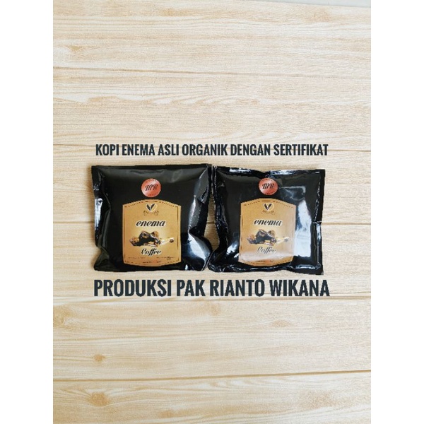 Jual enema kopi Medium Roasted 500 gram pak rianto Wikana 100% organik ...