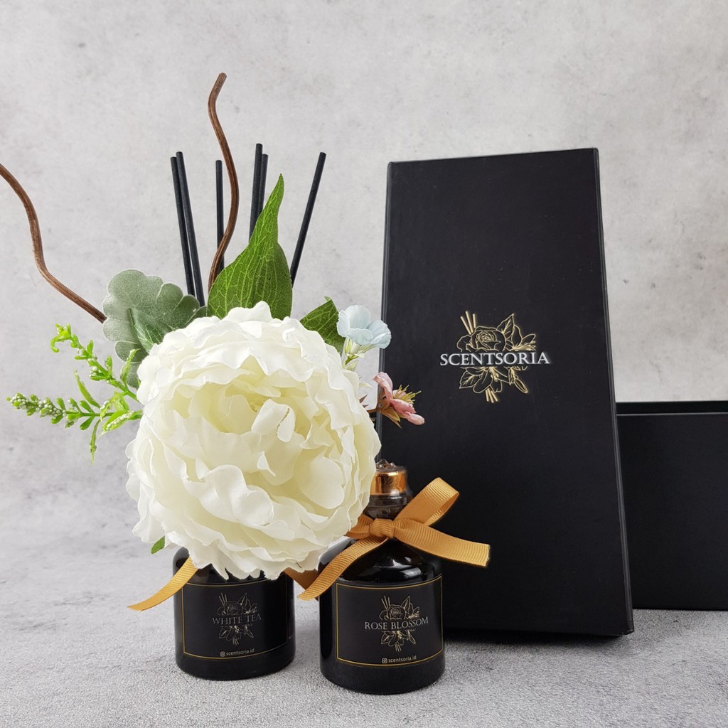 Jual Reed diffuser gift set 50 ml LIMITED EDITION artificial flower arr ...