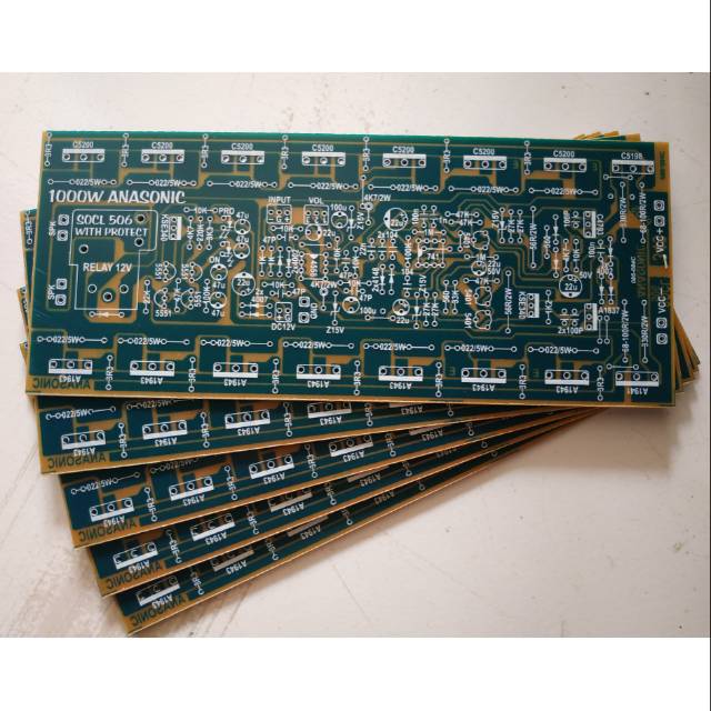 Jual Pcb Power Amplifier Socl Tef U Input Balance Shopee Indonesia