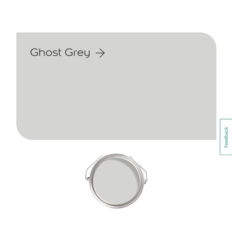 Jual Cat Tembok Dulux Easy clean AV warna Ghost Grey Galon isi 2.5 ltr