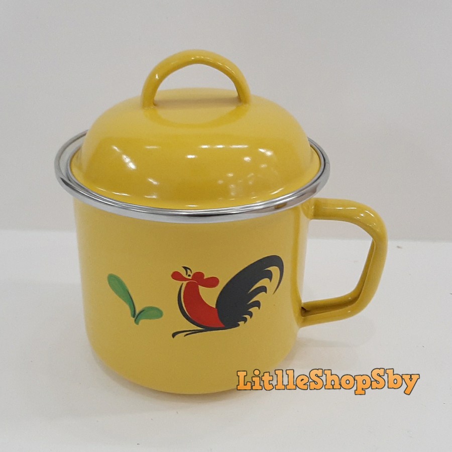 Jual Mug Cangkir Gelas Enamel 12cm Ayam Jago Shopee Indonesia 3170