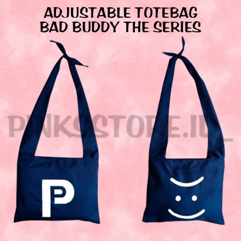 Jual (OPEN REQUEST BOLAK-BALIK) ADJUSTABLE TOTEBAG / TAS BAD BUDDY