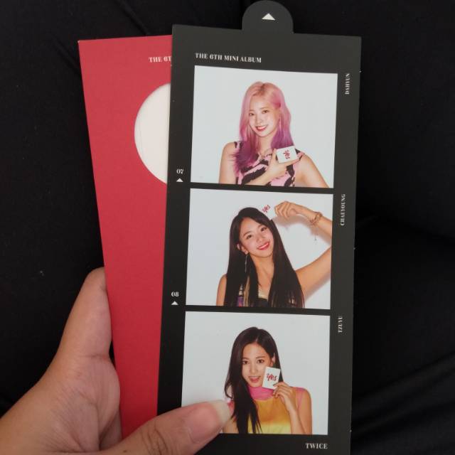 Jual TWICE YOY CARD OFFICIAL MAKNAE LINE DAHYUN CHAEYOUNG TZUYU ...